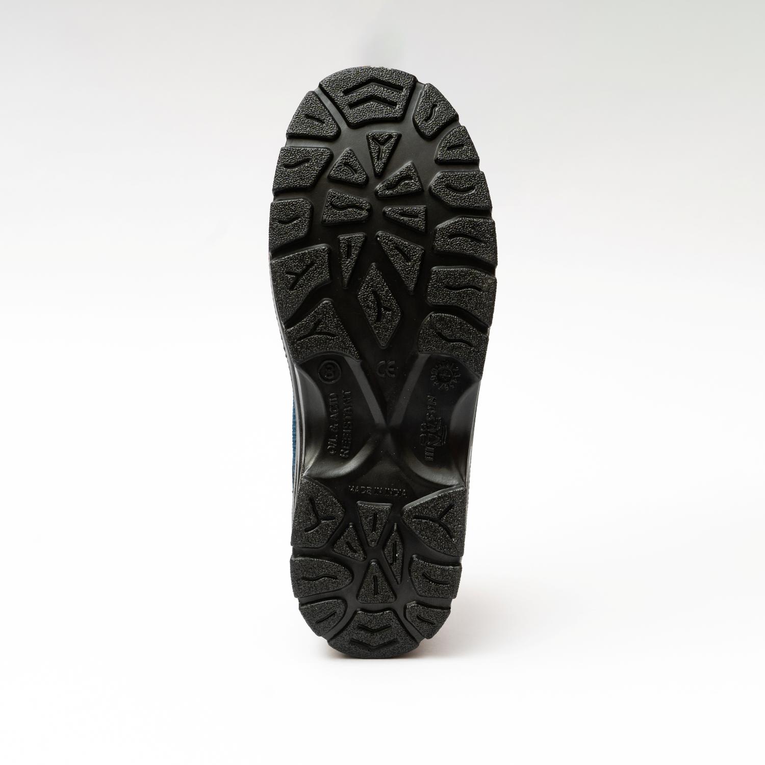 Hillson WF 01 Blue Breathable Flyknit Fabric Hard Toe Safety Shoes Blue_2