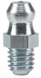 KBI Grease Nipple Straight Brass M6 x 1.0 13.5 mm_0