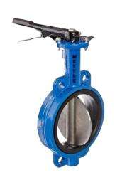 METTLE 100 mm Manual CI Butterfly Valves Flanged PN 10_0