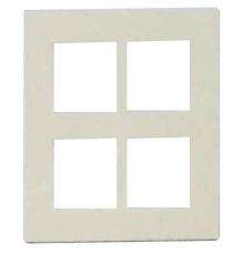 ANCHOR 65988 8 Module White Modular Switch Plate Cover_0