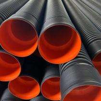 400 mm Double Wall Corrugated Pipe 6 m SN 4 8 mm_0
