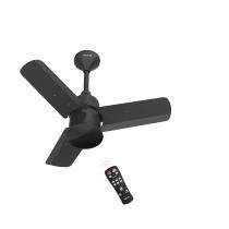 Polycab Silencio Mini BLDC 600 mm 3 Blades 32 W Matt Black Ceiling Fans_0