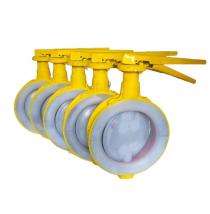 SRK 350 mm Manual Cast Iron Butterfly Valve SLOPTFE300_0