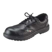 Udyogi Synthetic Leather Steel Toe Safety Shoes Black_0