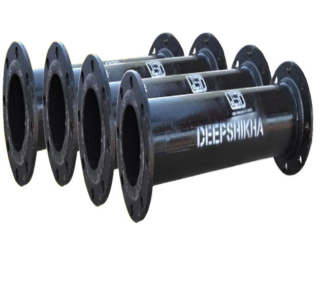 DEEPSHIKHA 80 mm Bitumen Coated CI Pipes 4 m Double Flanged_4