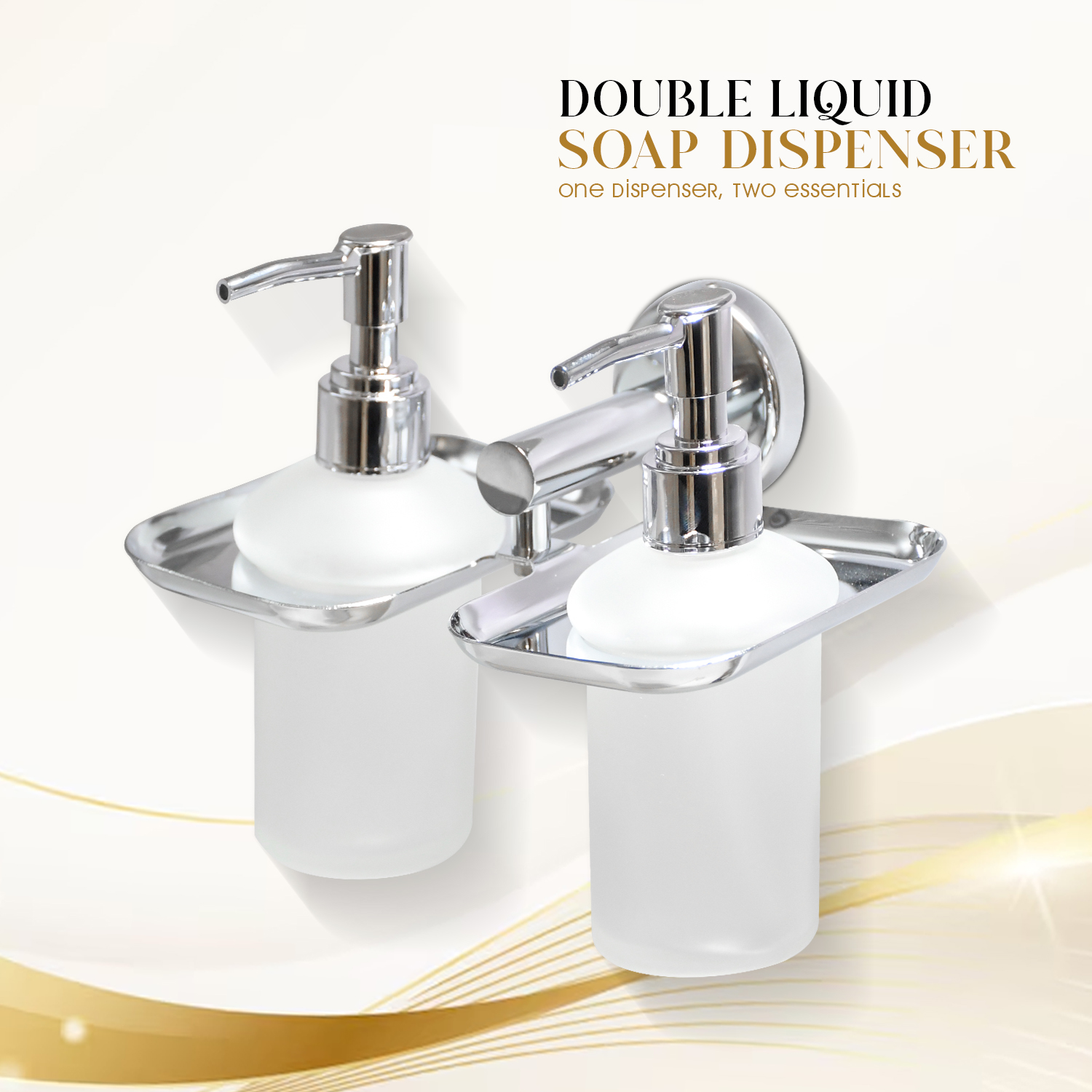 D&B Bathware Stainless Steel Tumbler Holder_2
