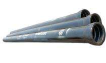 DEEPSHIKHA 600 mm Black Bituminous Coated CI Pipes 4 m Socket and Spigot_0