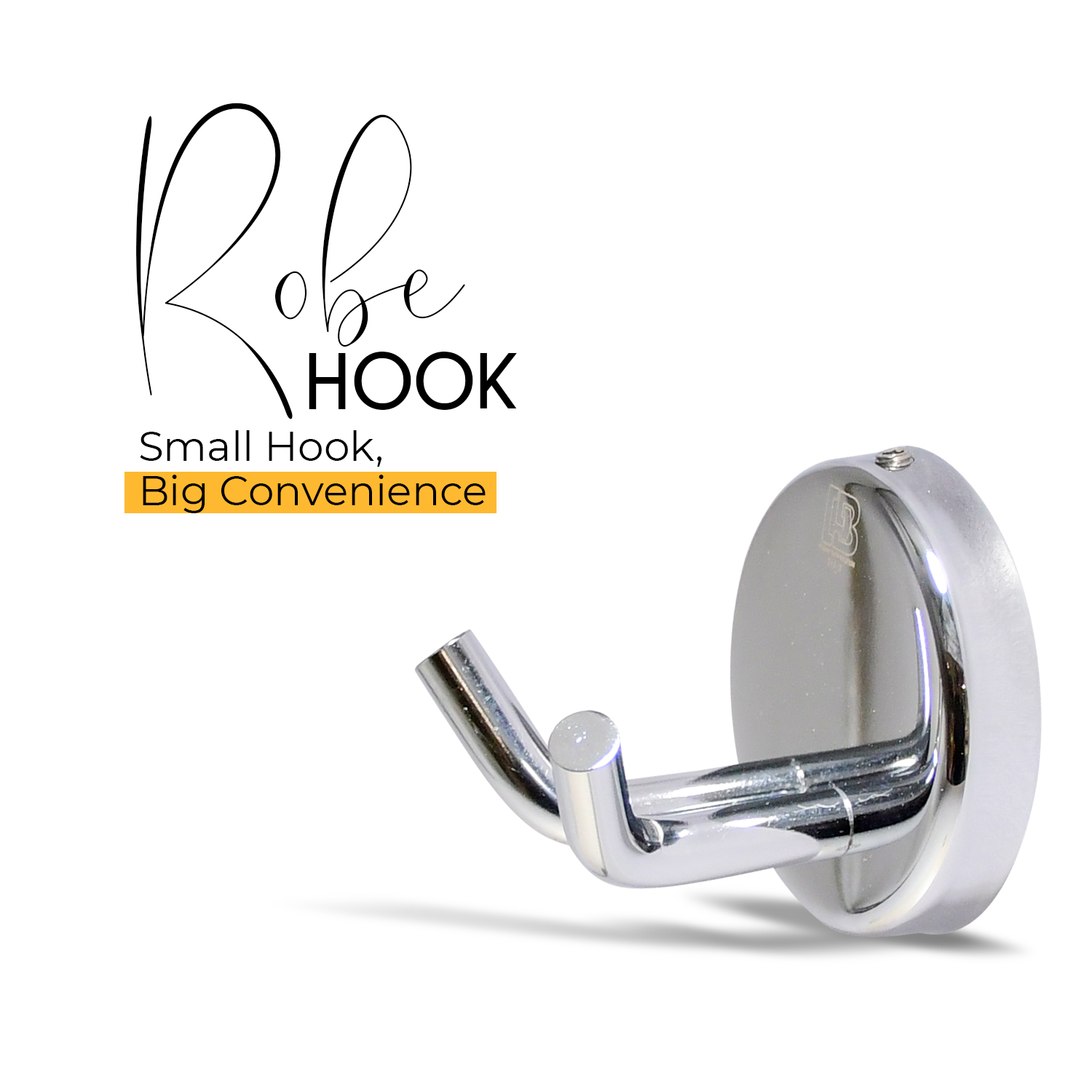 D&B Bathware Stainless Steel Coat Hook Hook F80574_2