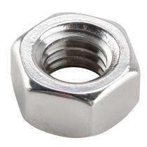 GEW 5.5 mm Hexagon Head Nuts Stainless Steel SS 304 Polished IS 1367_0