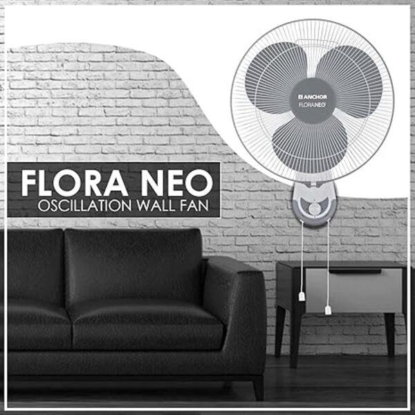 ANCHOR 14155GGY 400 mm 3 Blades Wall Fan_2