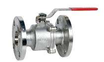 METTLE 100 mm Manual Cast Steel Ball Valves Flanged WCB 2PC_0