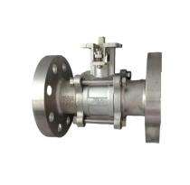 SRK 100 mm Three Piece Full Bore Stainless Steel Ball Valves Double Flanged_0