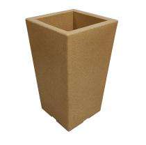 A One Green Plastic Penta Pot Planter Sand Stone_0