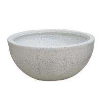 A One Green Plastic Lotus Pot Planter White Stone_0