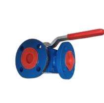 SRK 100 mm Three Way Cast Steel Ball Valves Flanged_0