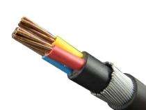 Copper PVC Armoured Extruded PVC LT Power Cables 3 Core 95 sqmm 1100 V_0