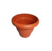 A One Green Plastic Deluxe Pot Planter Terracotta_0