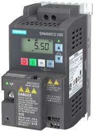 SIEMENS 6SL32105BB137UV1 0.5 hp Single Phase Variable Frequency Drive_0