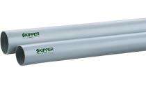 SKIPPER 160 mm UPVC Pipes Class 5 6 m Plain_0