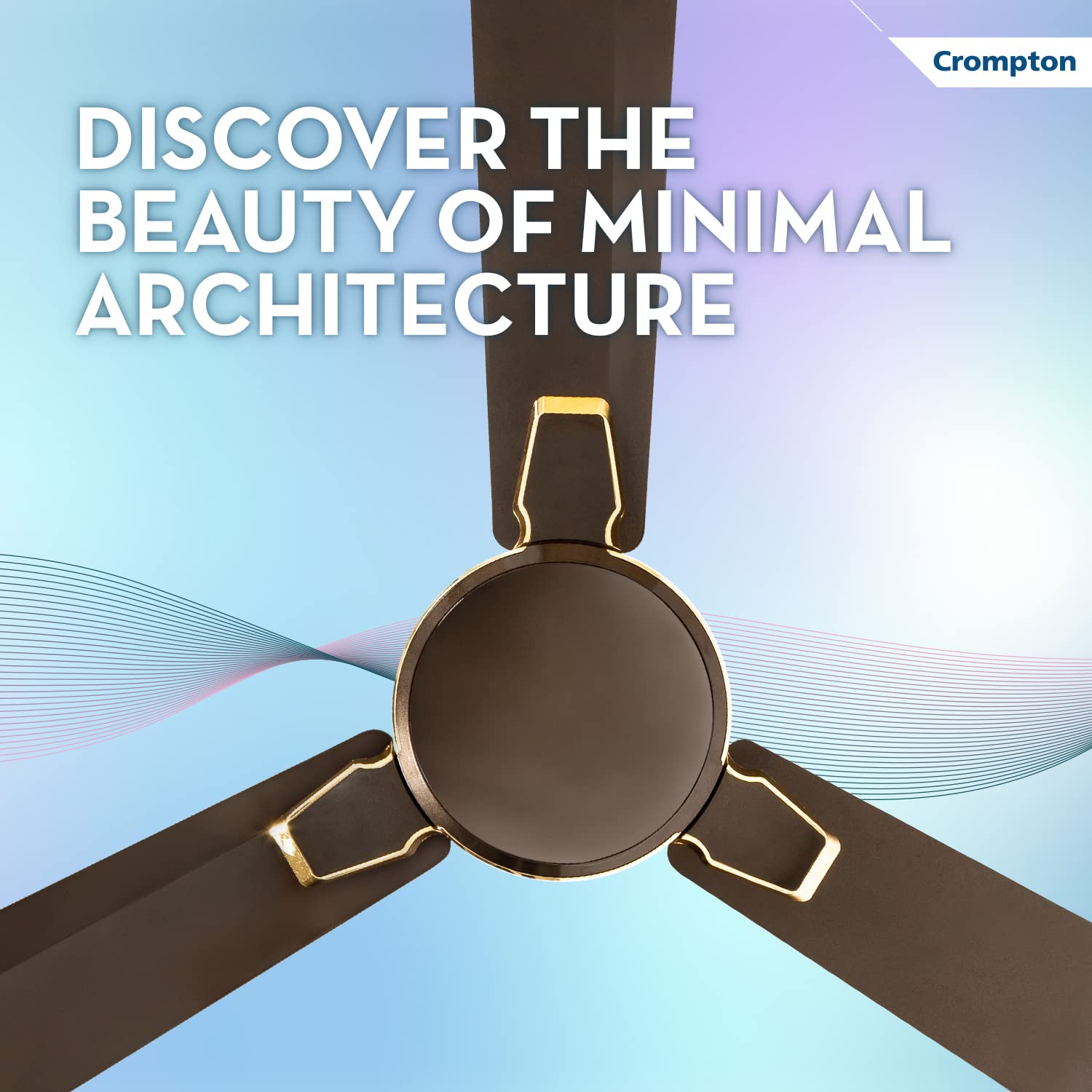 Crompton Aura 2 Prime Antidust 1200 mm 3 Blades 55 W Bakers Brown Ceiling Fans_2