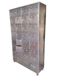 Real Storage Lockers Worker Stainless Steel_0