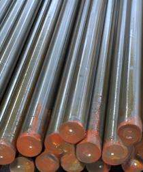 VIZAG Round Black Metal Bar Mild Steel EN 8 25 mm_0