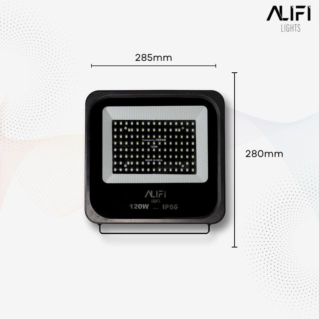 Alifi Lights 120 W Cool White IP66 6 kV 14400 Lumen ALFFLG120 LED Flood Lights_1