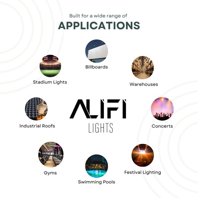 Alifi Lights 24 W Cool White IP66 4 kV 2880 Lumen ALFFLBC24 LED Flood Lights_4
