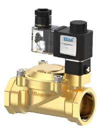 UFLOW Brass 2 inch Pilot Operated Diaphragm Solenoid Valves_0