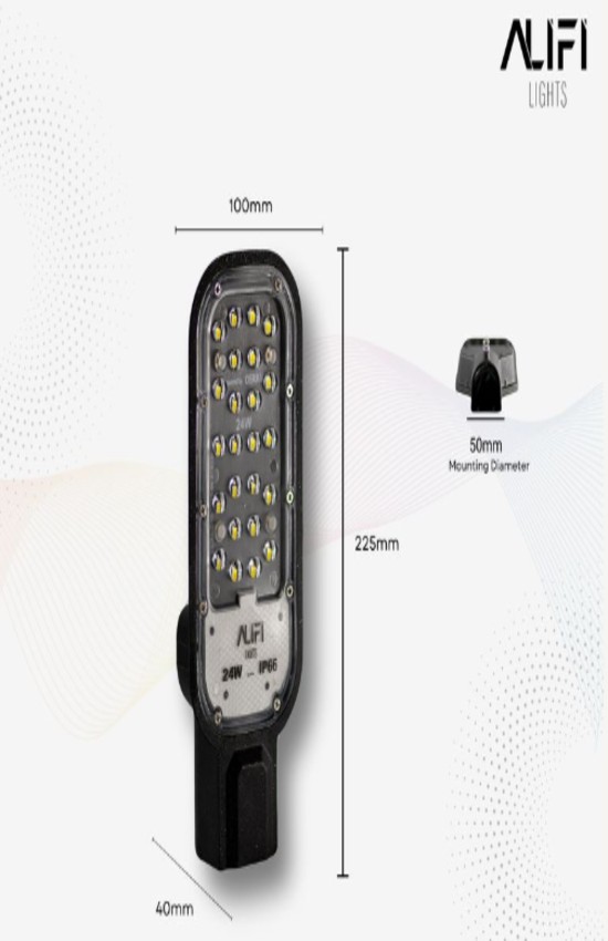 Alifi Lights 24 W Cool White IP66 4 kV LED Street Lights_1