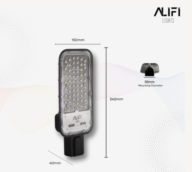 Alifi Lights 60 W Cool White IP66 4 kV LED Street Lights_1