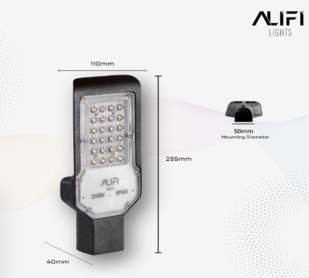 Alifi Lights 24 W Cool White IP66 4 kV LED Street Lights_1