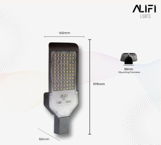 Alifi Lights 72 W Cool White IP66 6 kV LED Street Lights_1