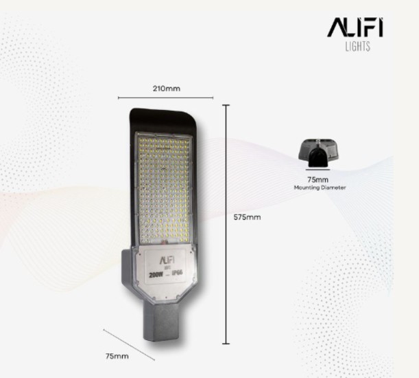 Alifi Lights 200 W Cool White IP66 10 kV LED Street Lights_1