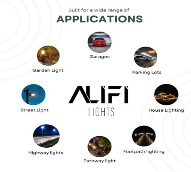 Alifi Lights 100 W Cool White IP66 6 kV LED Street Lights_4