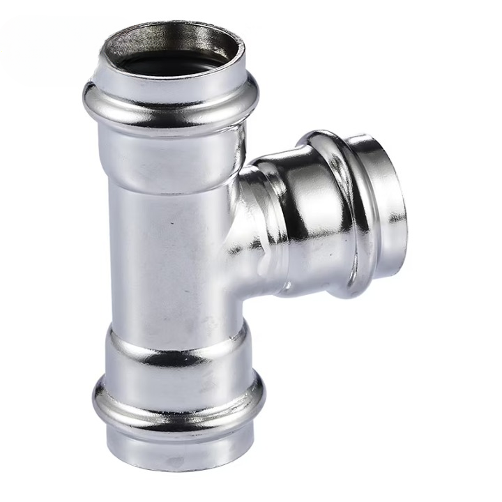 Jindal Stainless Steel Equal Tees 15 mm_0