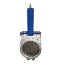 SRK 600 mm Knife Edge Stainless Steel Gate Valves Wafer_0