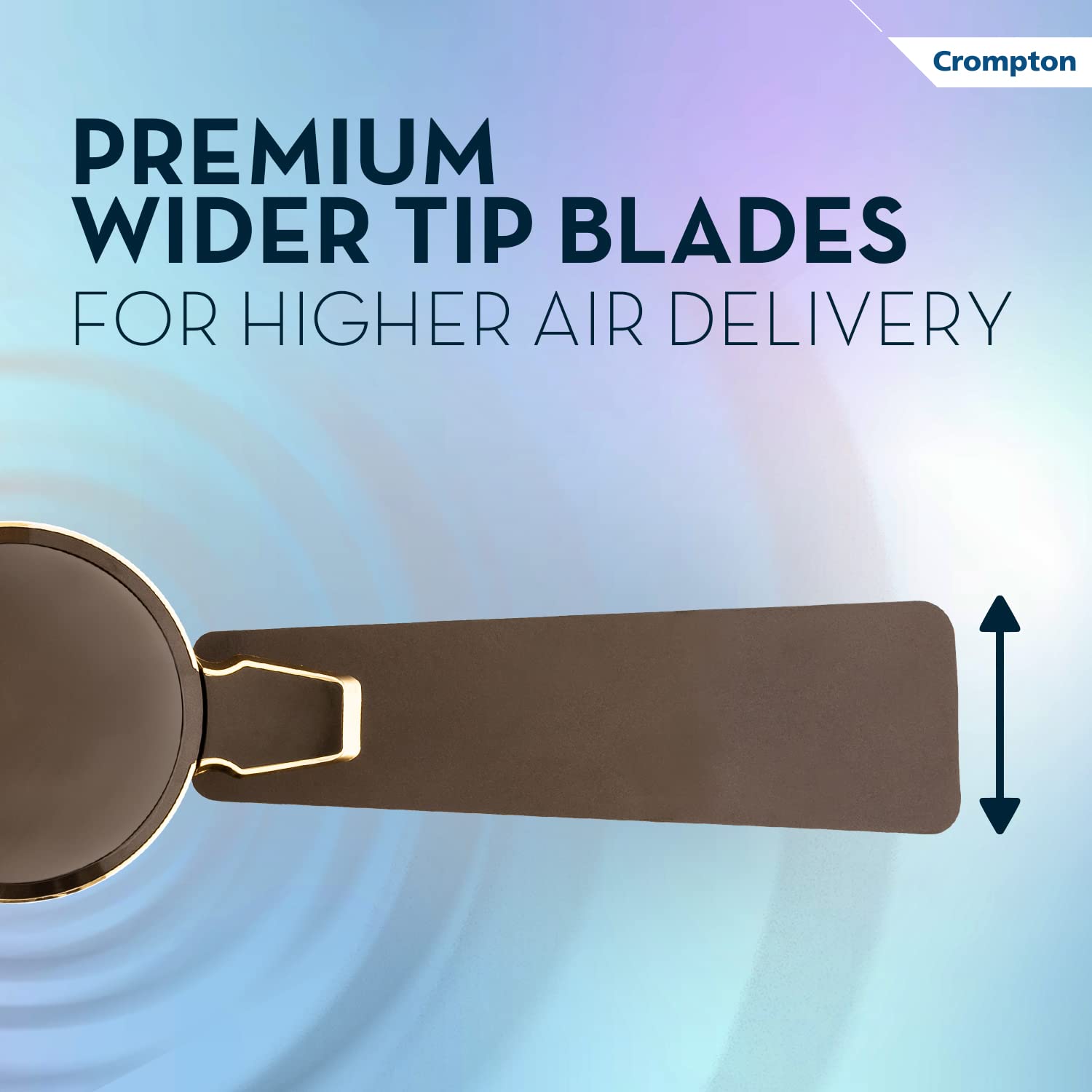 Crompton Aura 2 Prime Antidust 1200 mm 3 Blades 55 W Bakers Brown Ceiling Fans_3