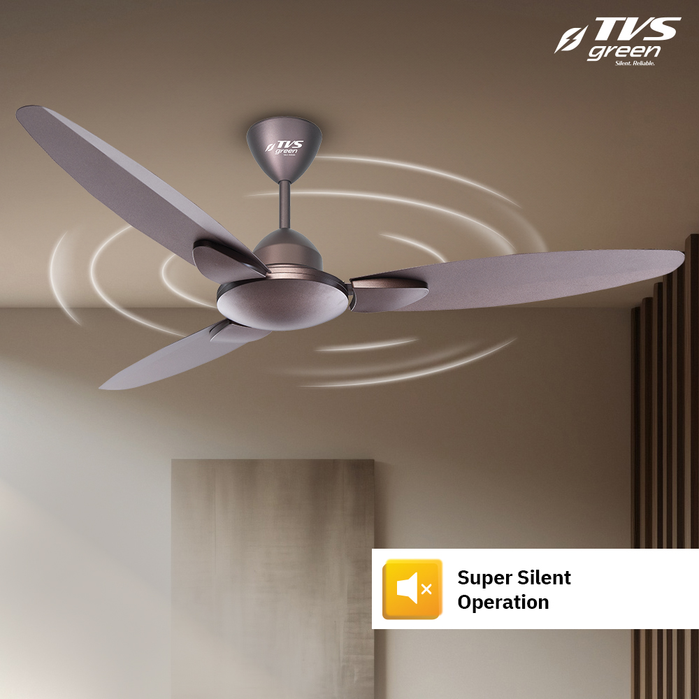 TVS GREEN Eternia 1200 mm 3 Blades 36 W Mink Brown Ceiling Fans_2