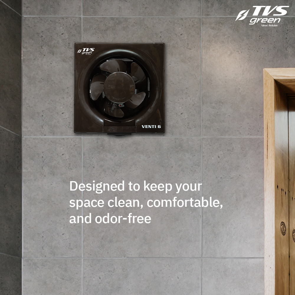 TVS GREEN VENTI 6 6 in 5 Blades 51 W Exhaust Fans_1