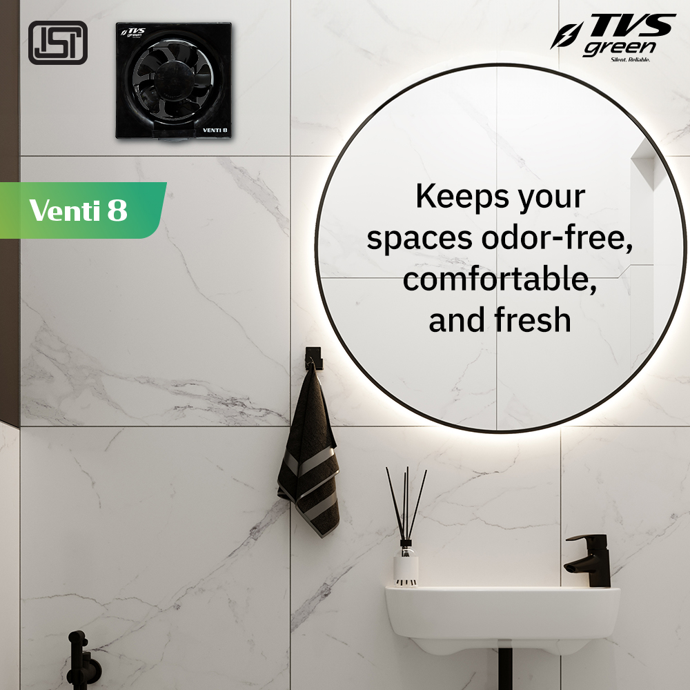 TVS GREEN VENTI 8 8 in 5 Blades 60 W Exhaust Fans_4