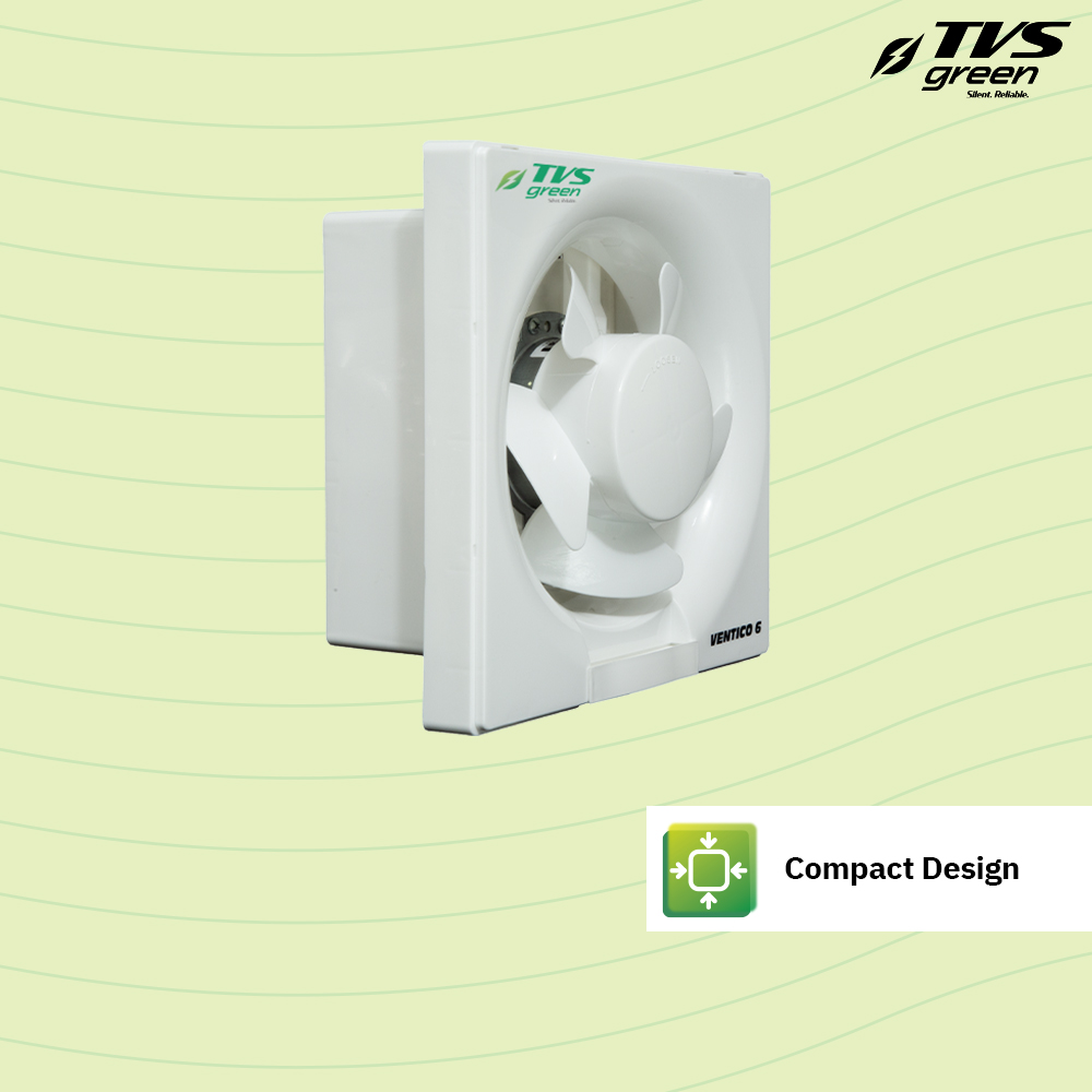TVS GREEN VENTICO 6 6 in 5 Blades 25 W Exhaust Fans_1