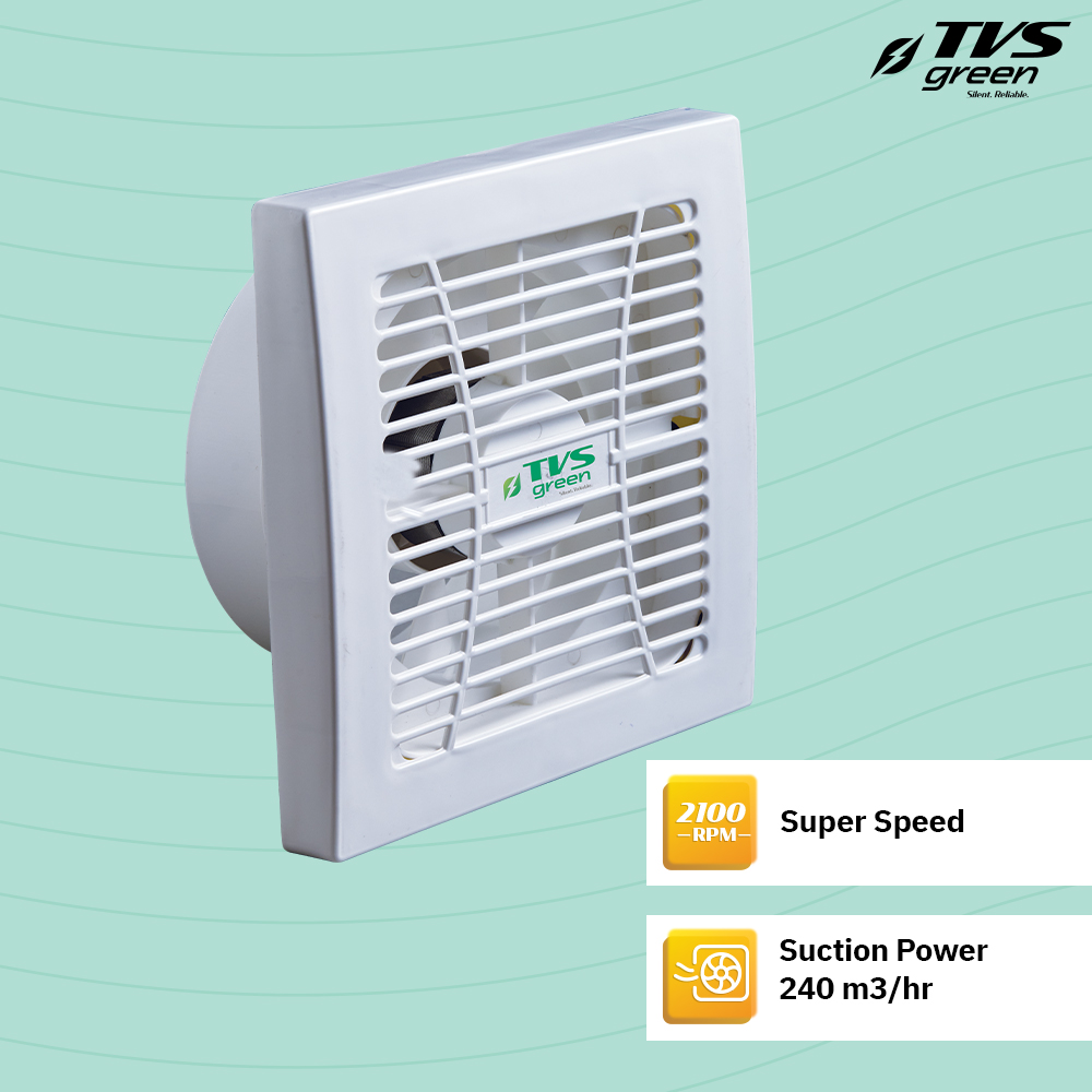 TVS GREEN VENTICO RV 6 in 7 Blades 25 W Exhaust Fans_2