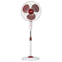 TVS GREEN ZESTO 400 mm Maroon Pedestal Fan_0