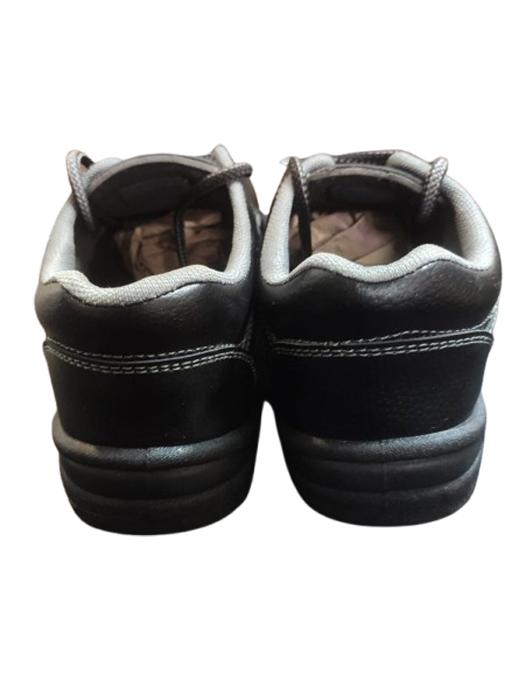 Synthetic Leather Steel Toe Safety Shoes Black_4