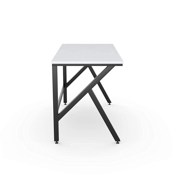 S Comfort Counter Office Tables White Pre Laminated Particle Wood_1