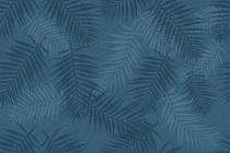 Orientbell Bathroom and Kitchen 300 x 450 mm Aqua DK Exotic Palm Leaf Glossy Ceramic Tile_0