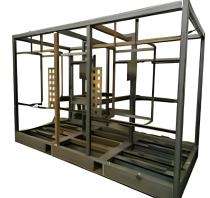 AK Stainless Steel Tubing Structural Skids 8 x 7 x 5 m Paint Coated_0