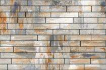 Orientbell Elevation 300 x 450 mm Stacked Stone Grey Glossy Ceramic Tile_0