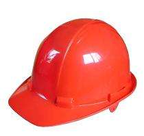 Polymak Plastic Red Ratchet Safety Helmets_0
